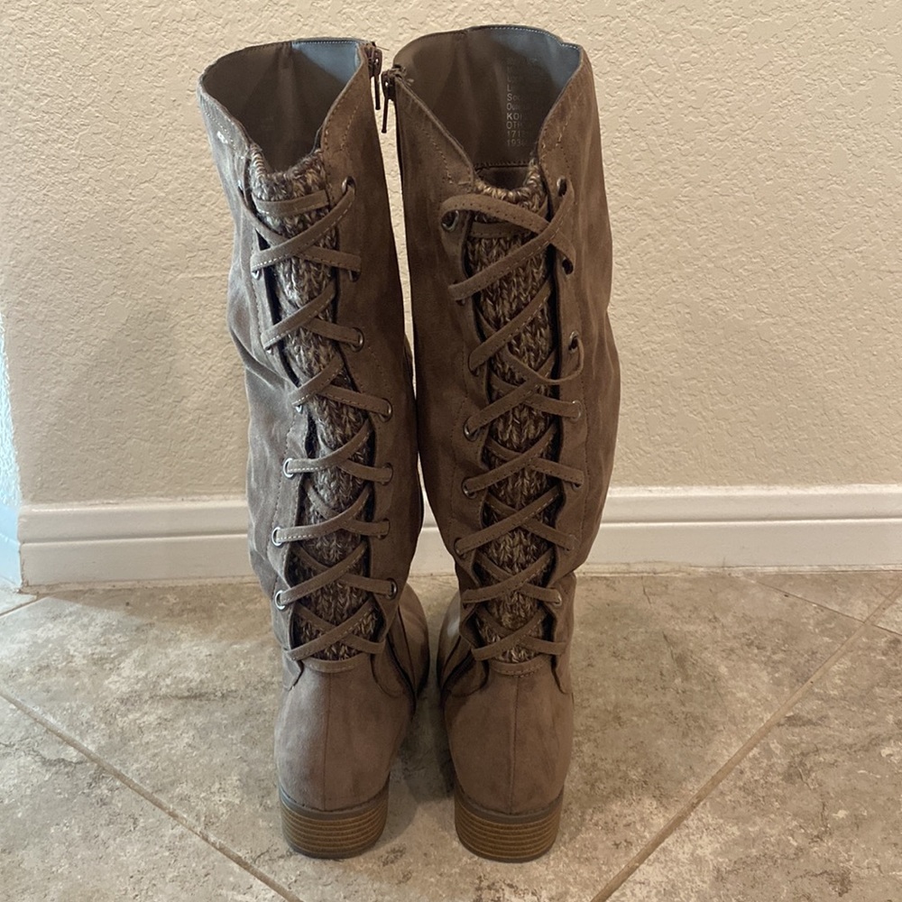 Kohls Knee High Boots - Taupe